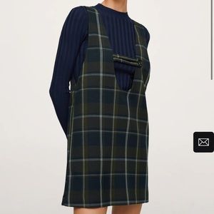 Mango Short Check Jumper